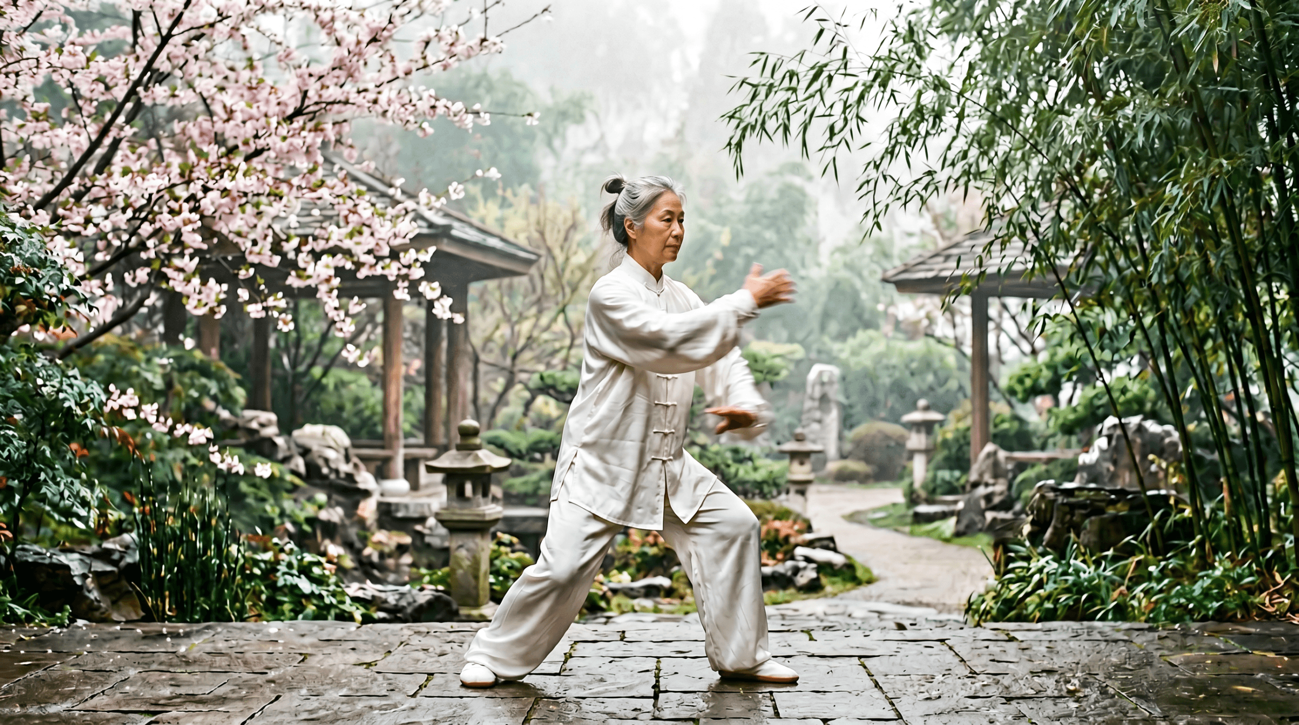 Tai chi oefeningen voor beginners: de 5 basis bewegingen thuis