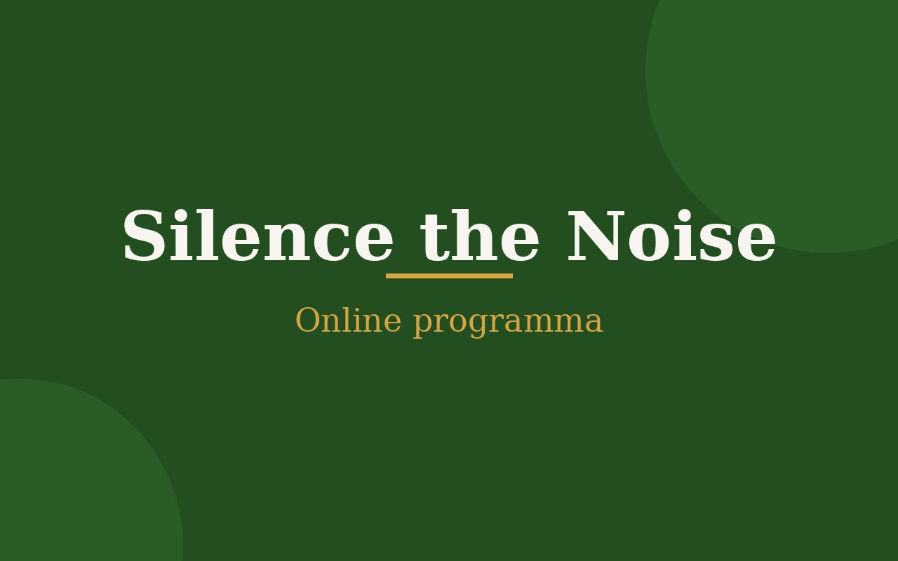 Silence the Noise