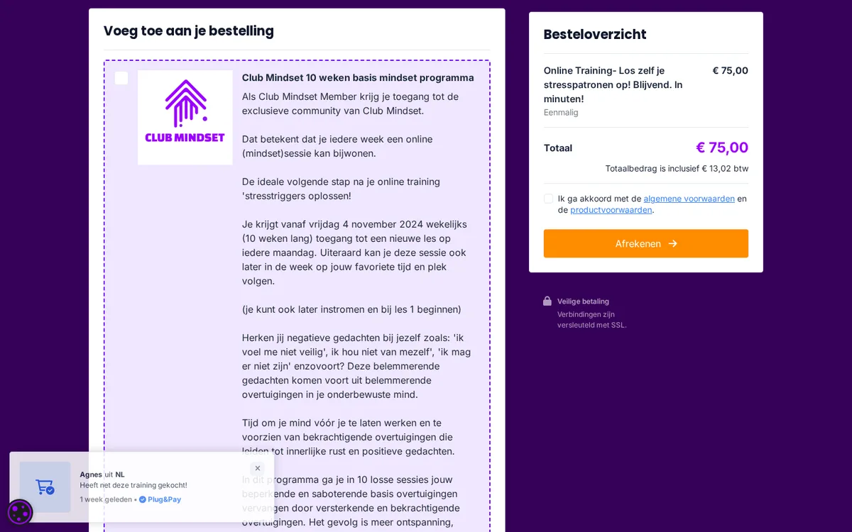 Zelf Stress Oplossen — inhoud en opbouw van het programma