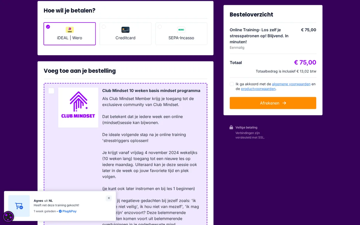 Zelf Stress Oplossen — prijs en aanbod