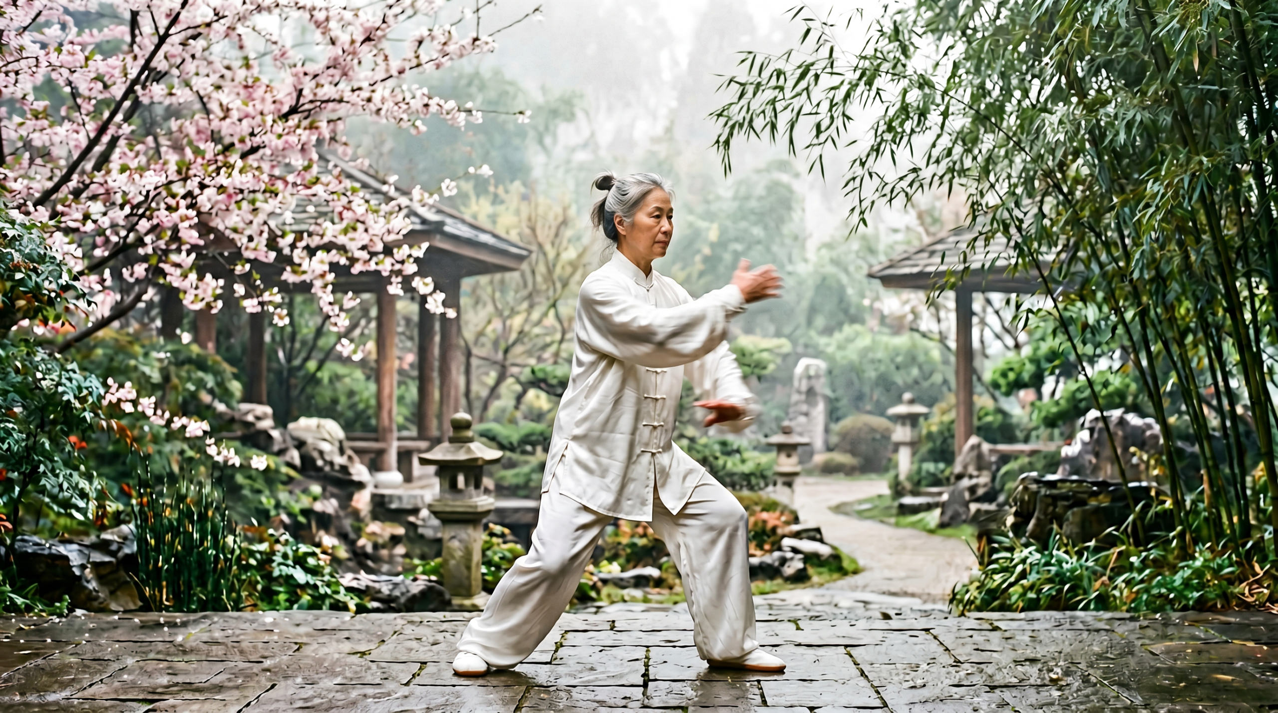 Tai chi oefeningen voor beginners: de 5 basis bewegingen thuis