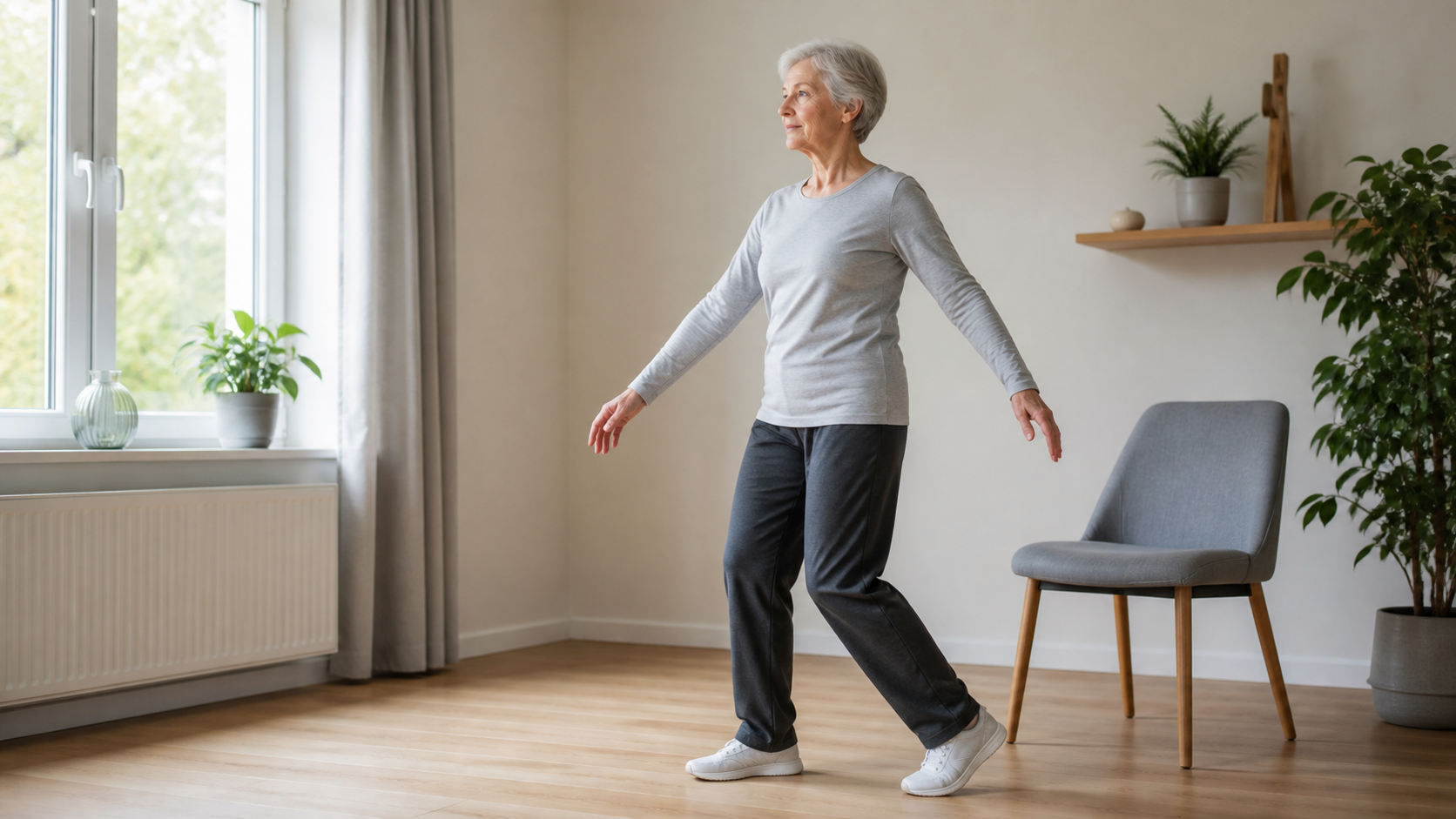 Tai chi oefeningen voor ouderen: 5 veilige bewegingen